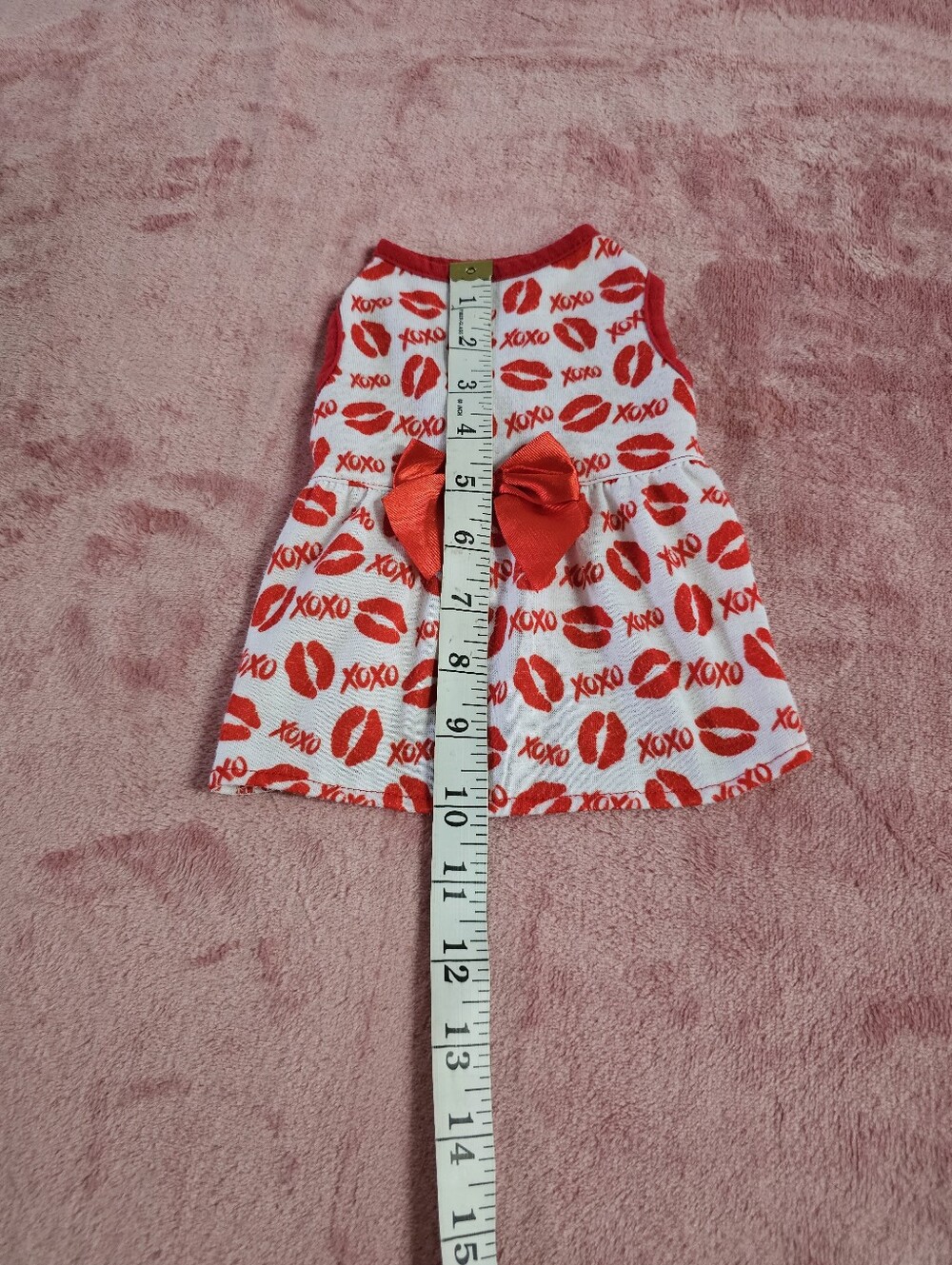 Mixed Small Pets Clothing Set-Pink Floral & Patterned Dresses (8 Dresses) (XS) - Picture 16 of 16
